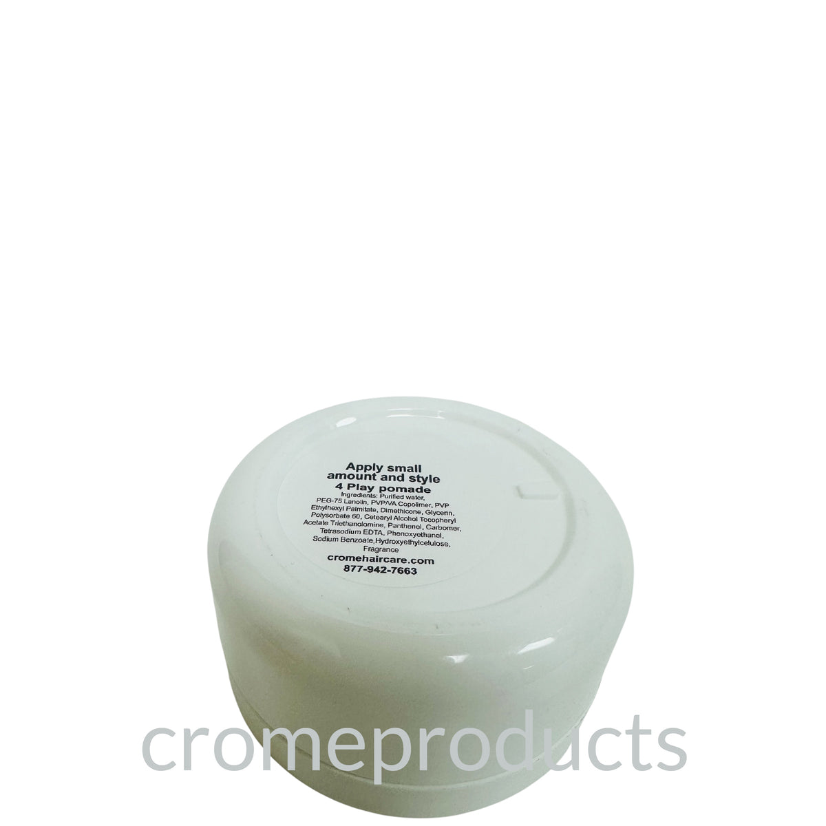 Crome 4-Play (Fiber Wax) 2oz Back