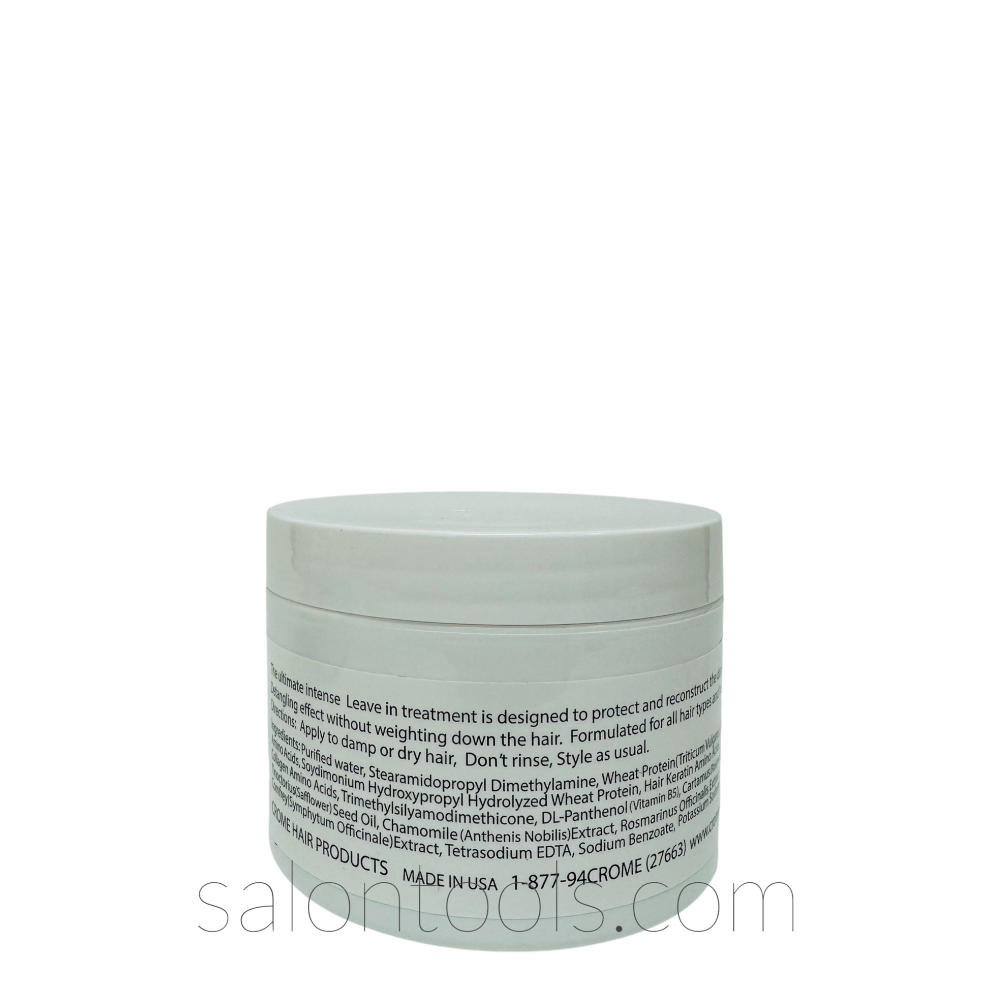 Crome Hair Food (Leave-In Treatment) 8oz Back