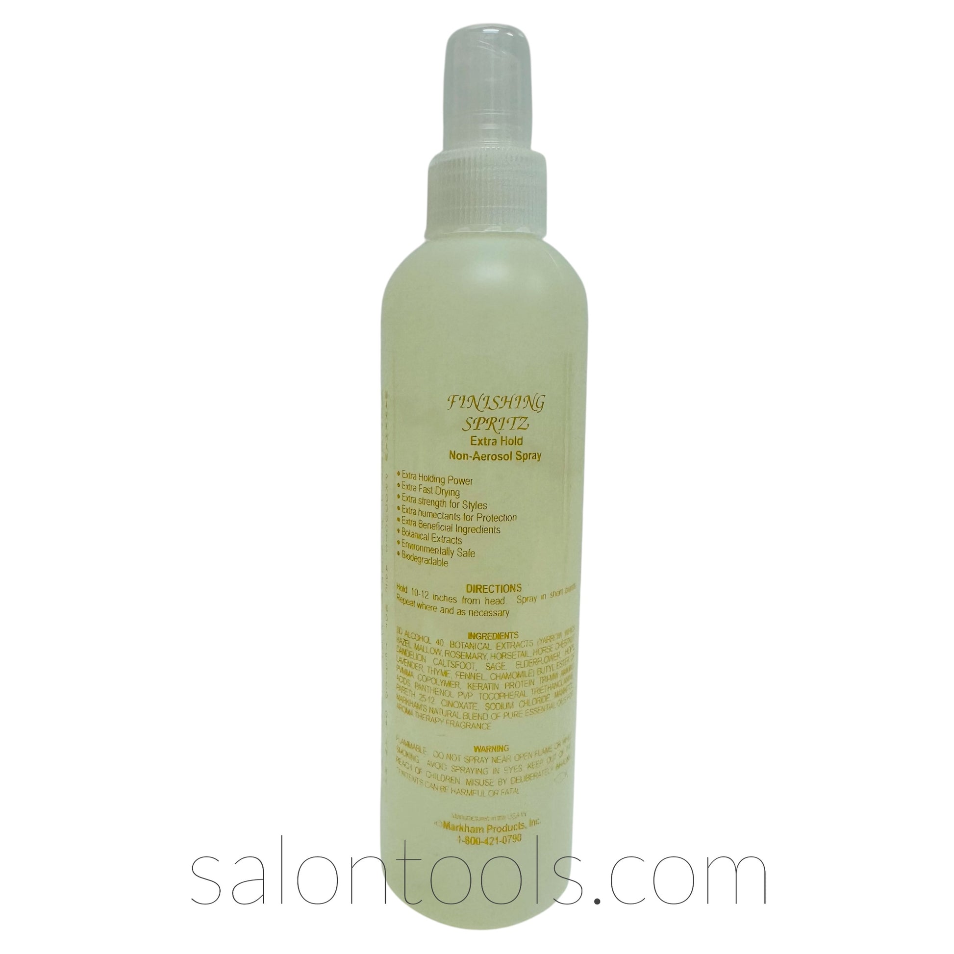Markham Finishing Spray (Extra Hold Spritz) Back