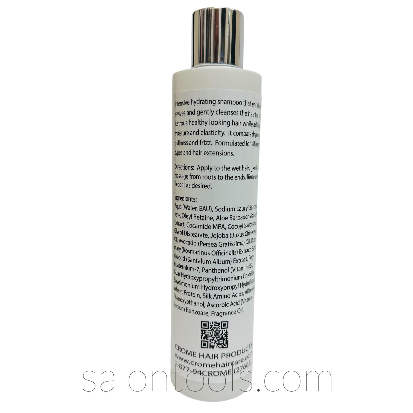 Crome Moisture Cleanz Shampoo 10oz back