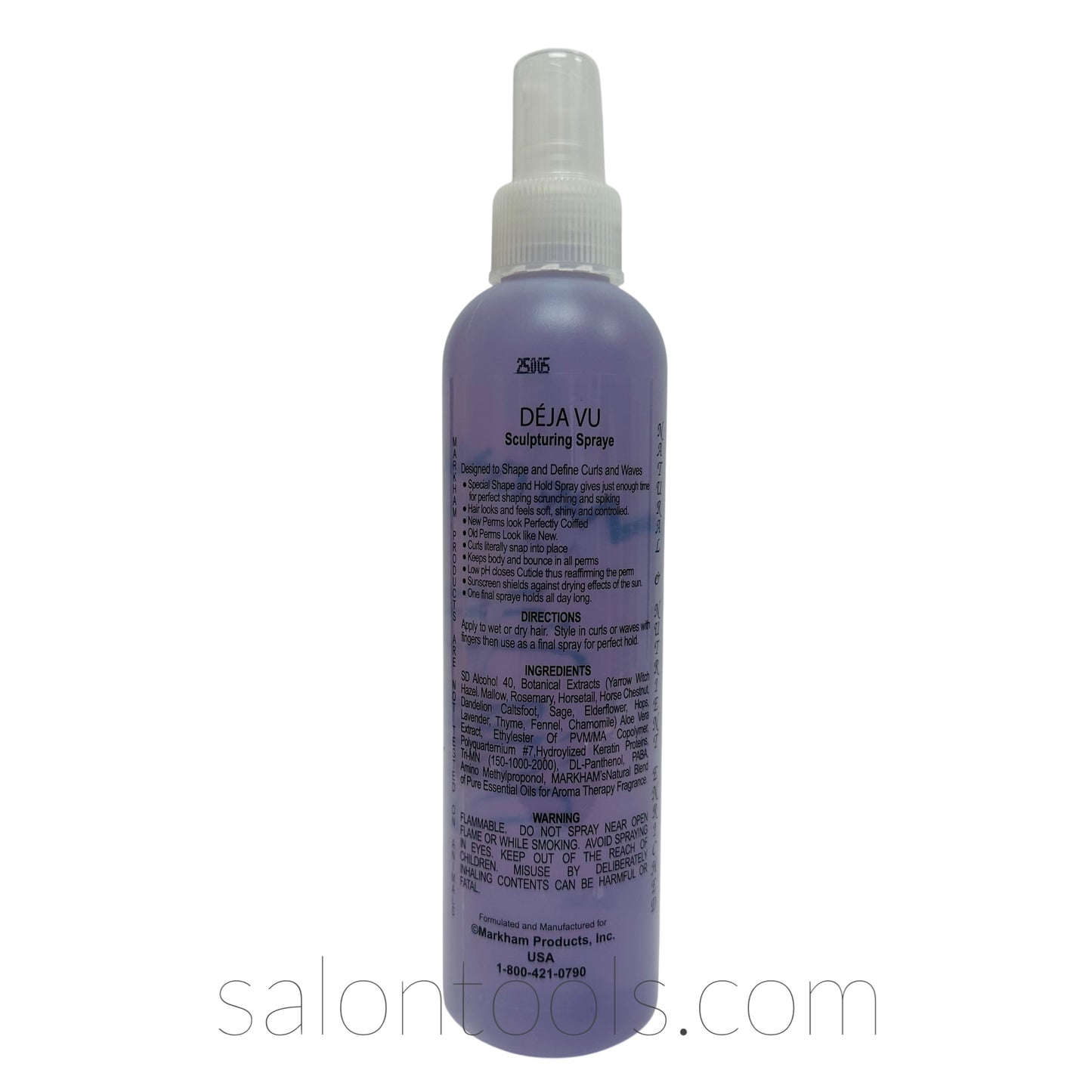 markham deja_vu hair spray 8oz back