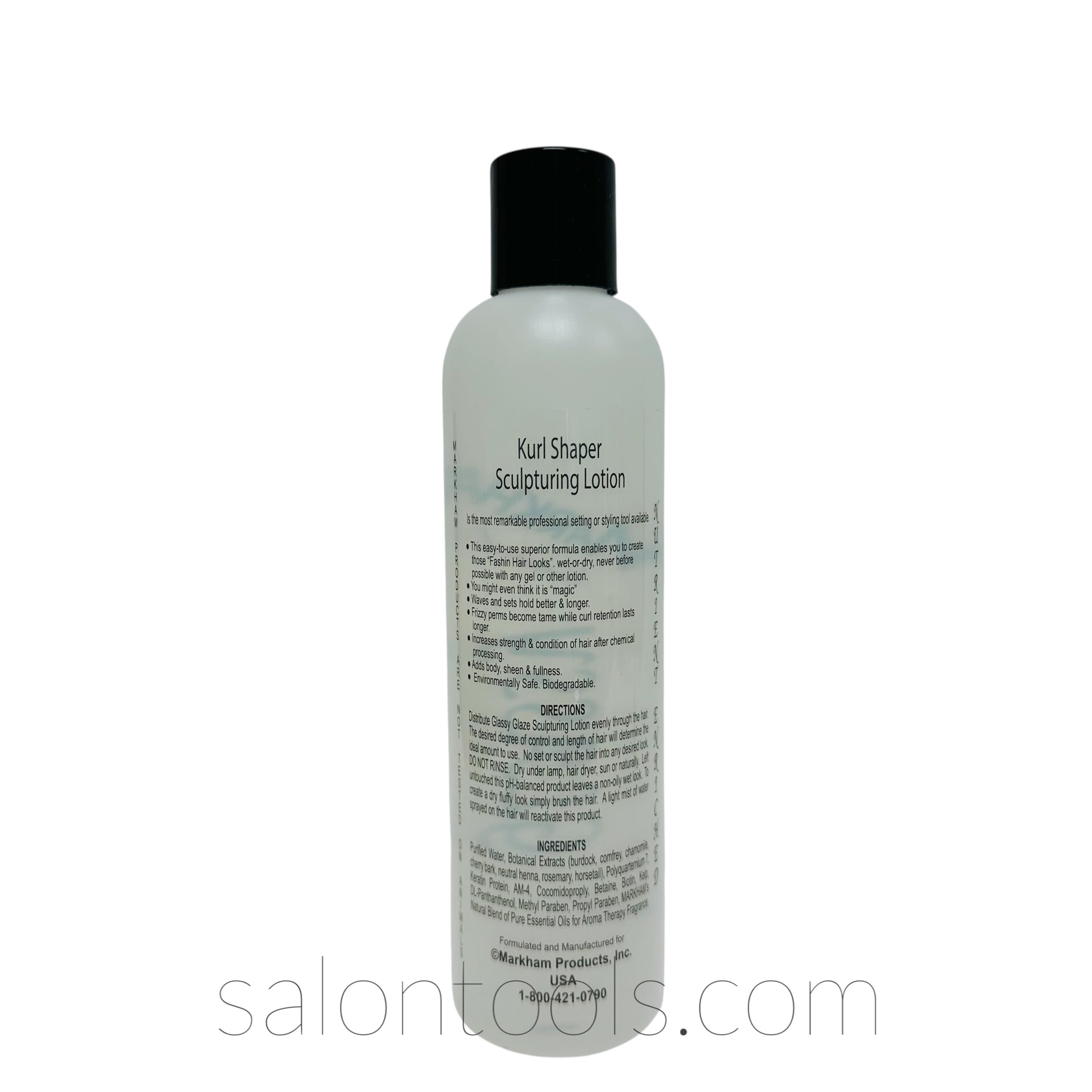Markham Glassy Glaze (Alcohol Free) Sculpting Lotion 8oz back
