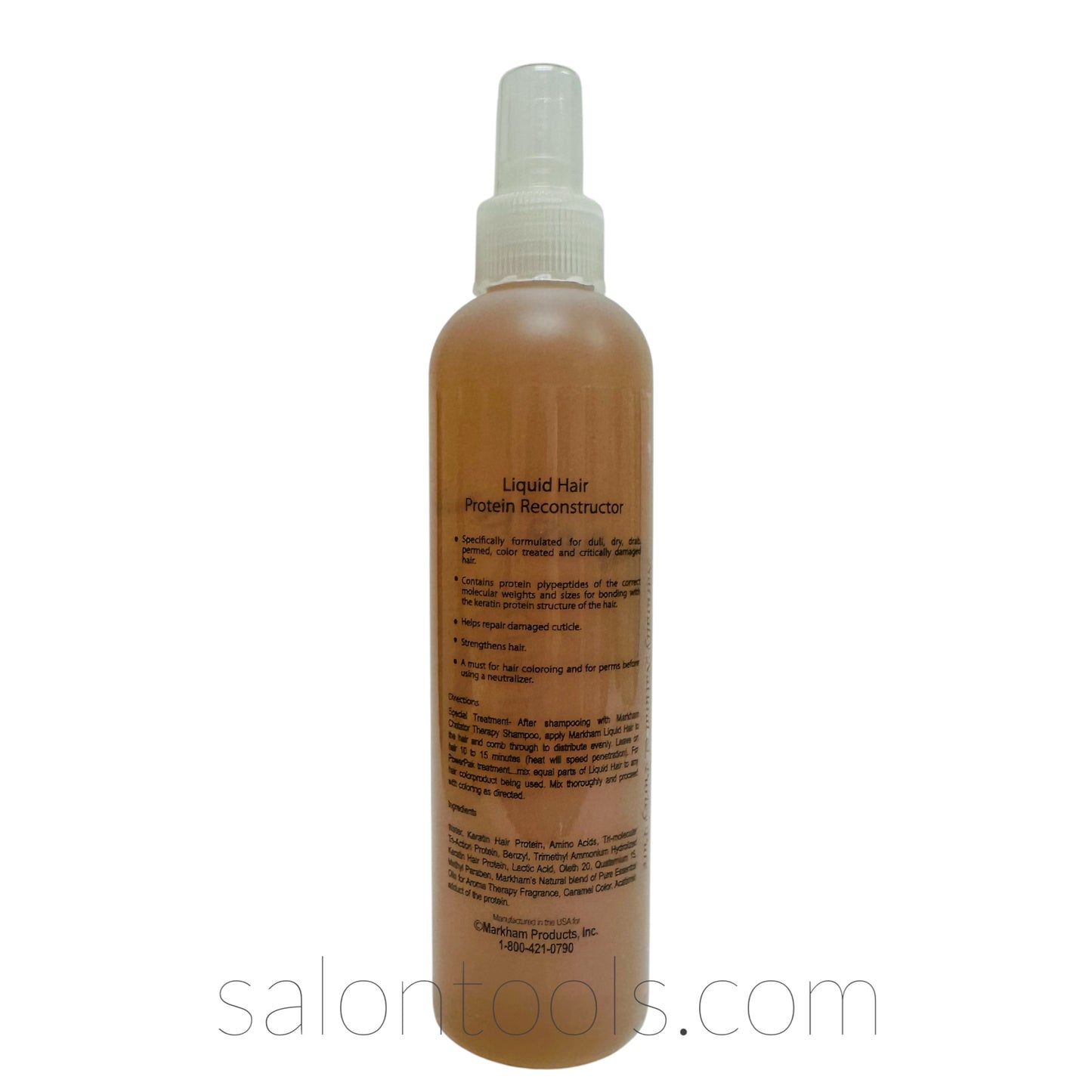 Markham Liquid Hair (Protein Re-constructor) 8oz Back