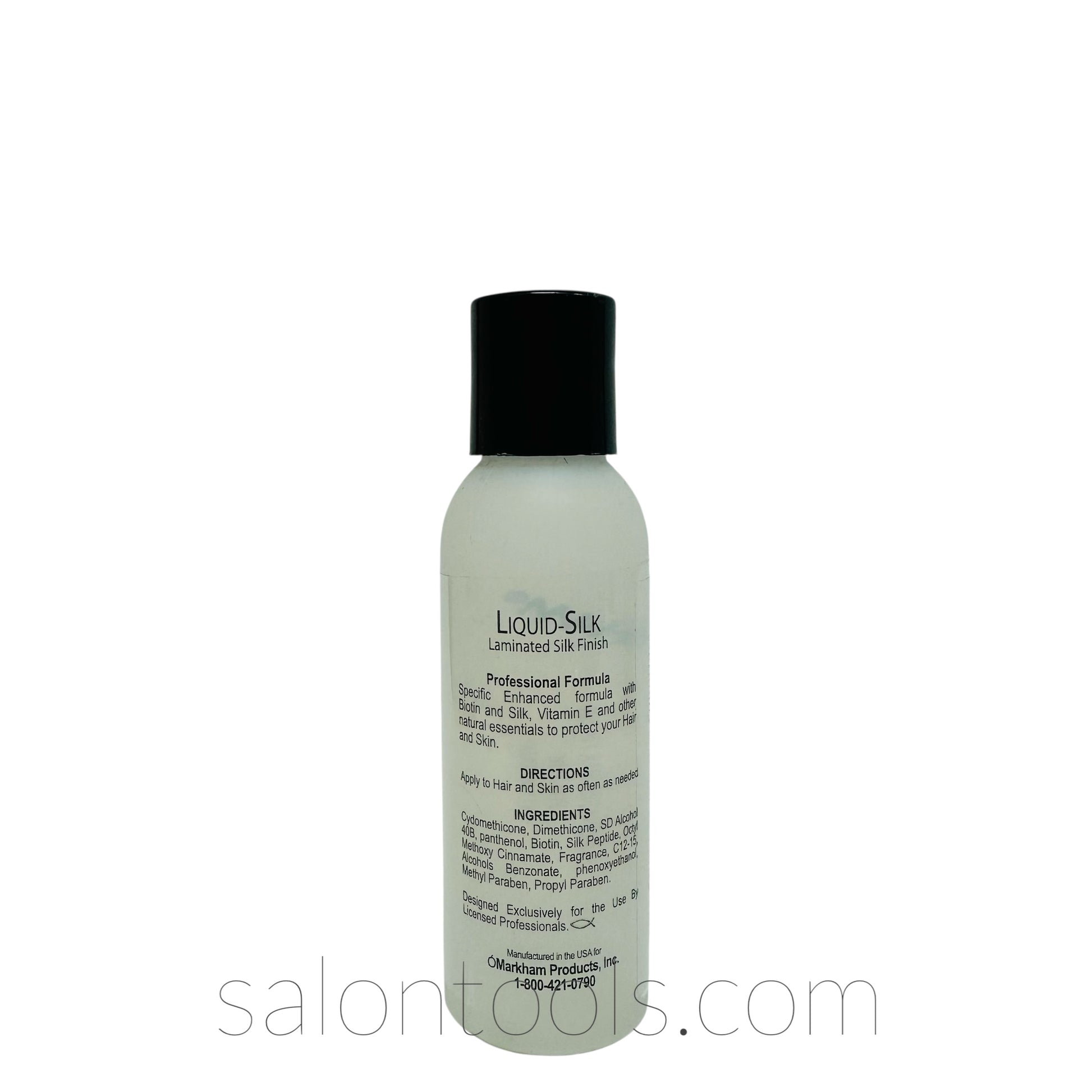 Markham Liquid Silk 2oz back