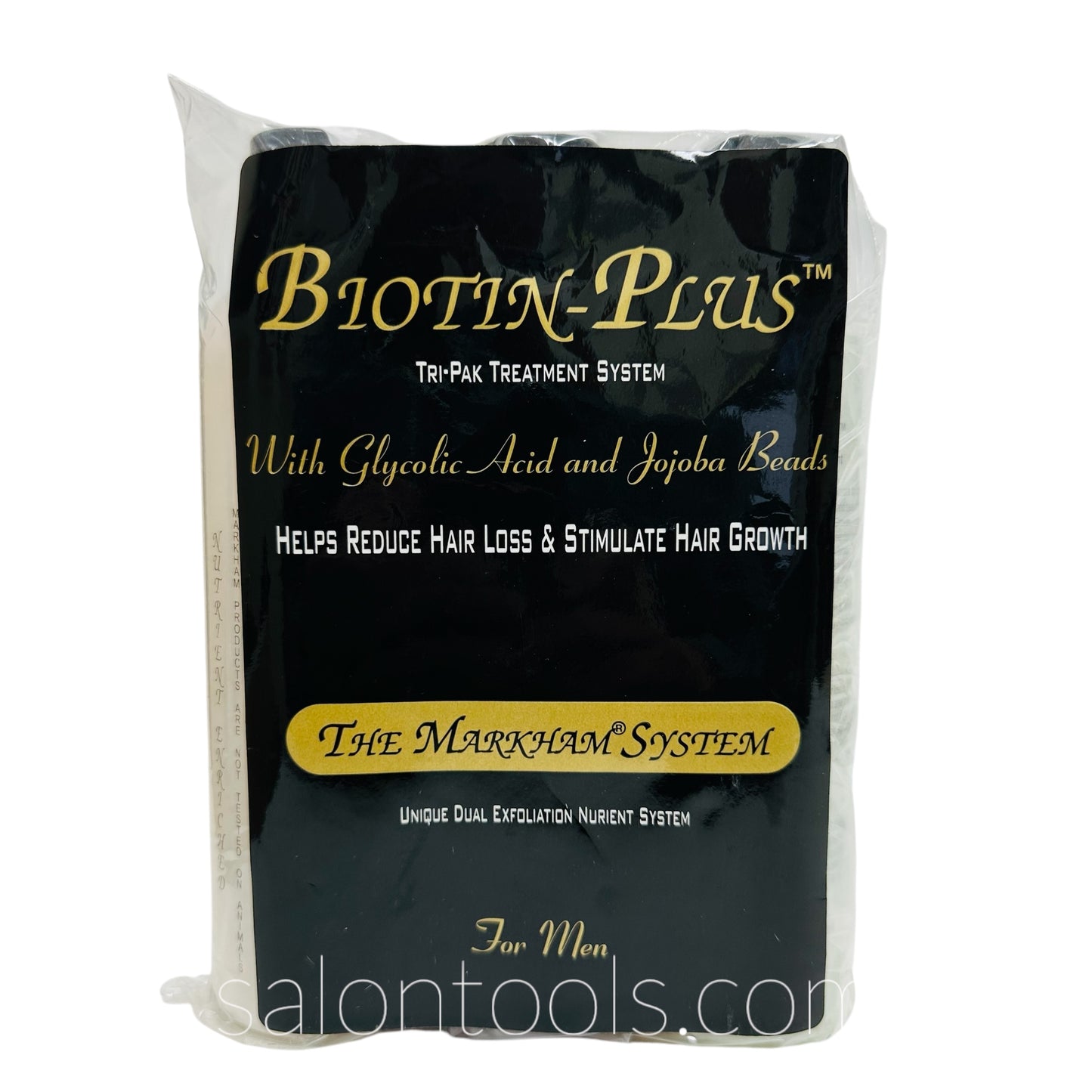Markham Biotin Plus Hair Scalp Treatment Tri-Pak Men