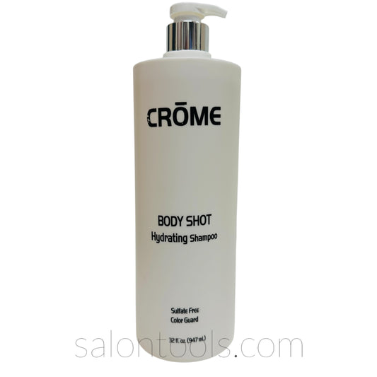 Crome Body Shot Sulfate Free Hydrating Shampoo 32oz