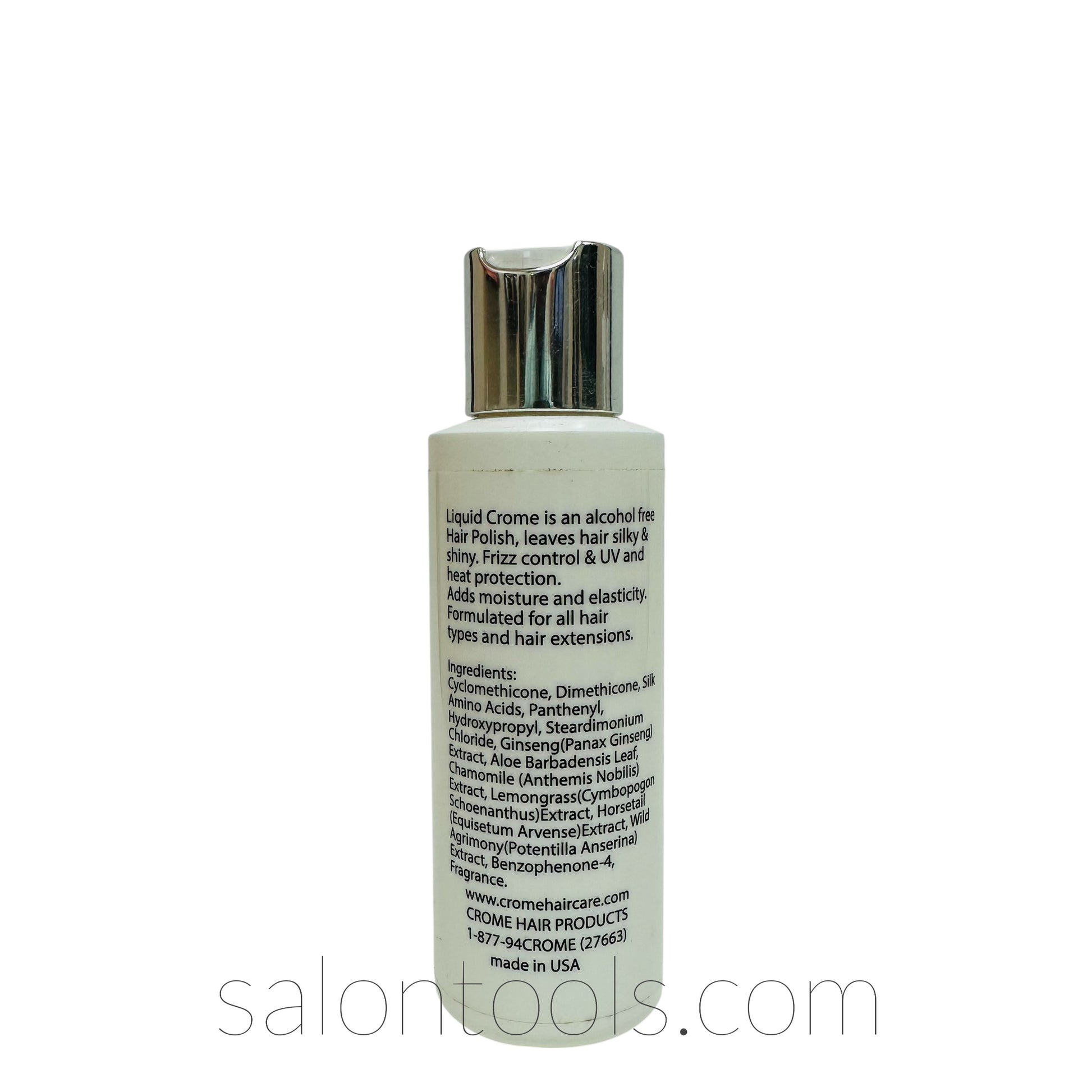Crome Liquid Crome Polish 4oz Back