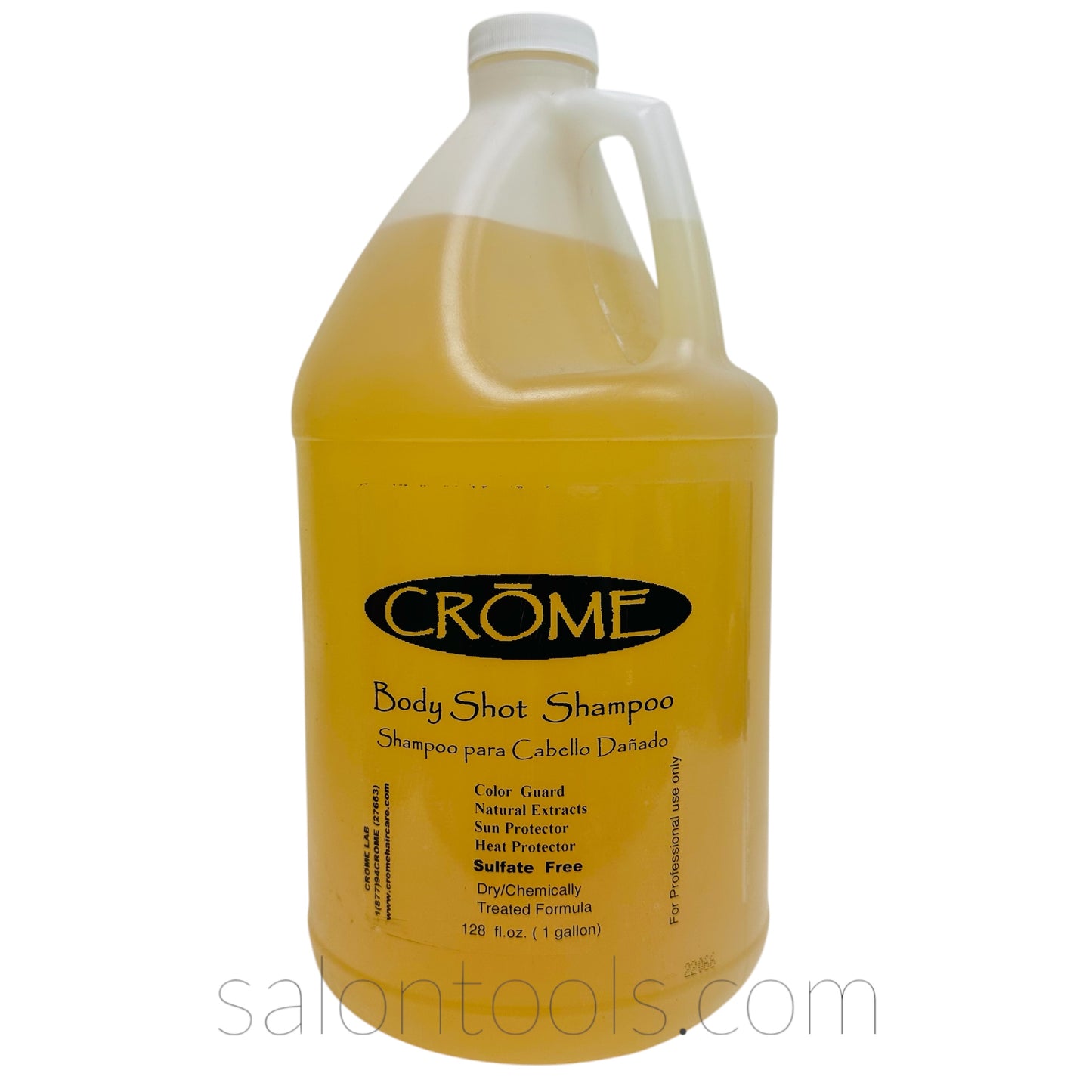 Crome Body Shot Sulfate Free Hydrating Shampoo 128oz