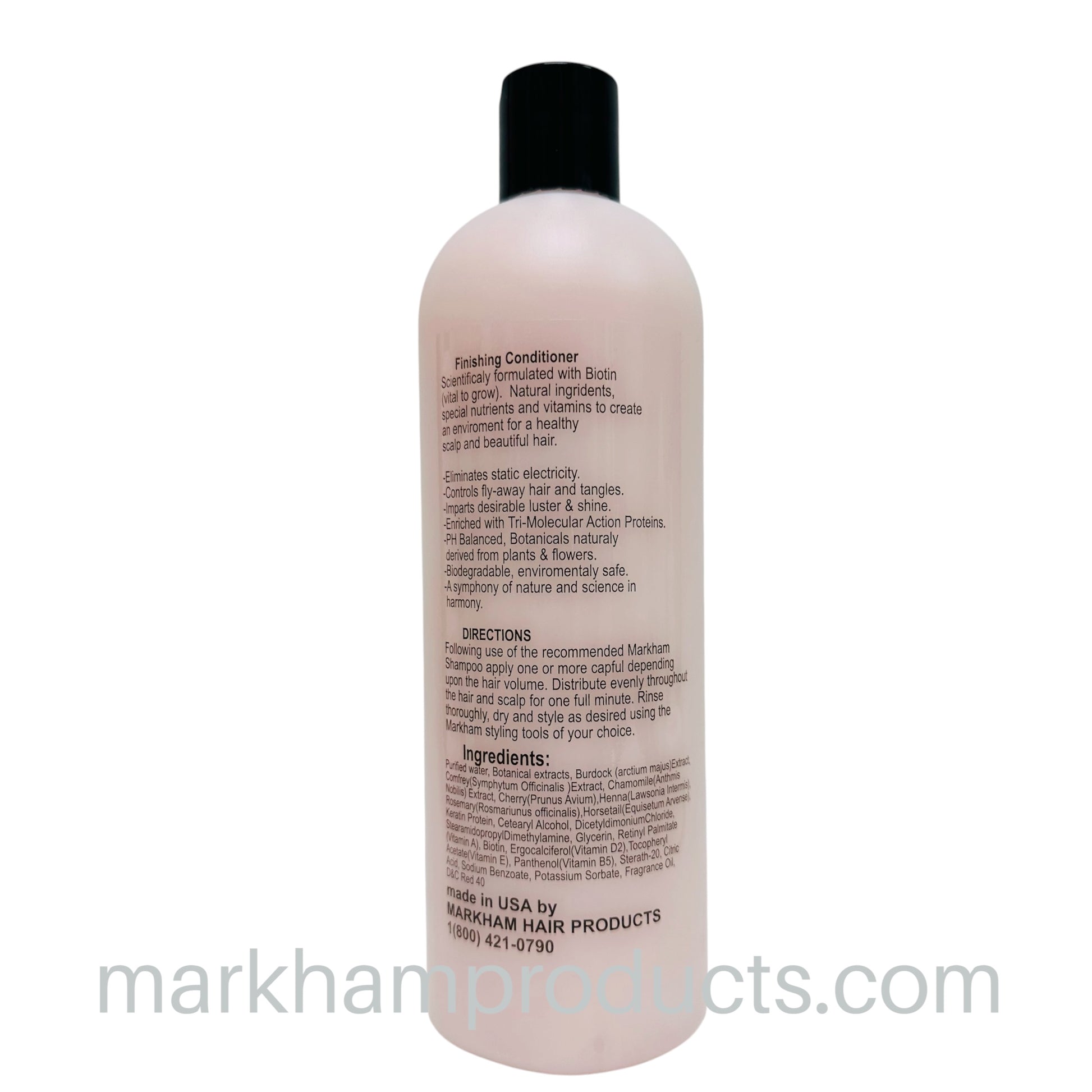 markham biotin finishing conditioner 16oz back