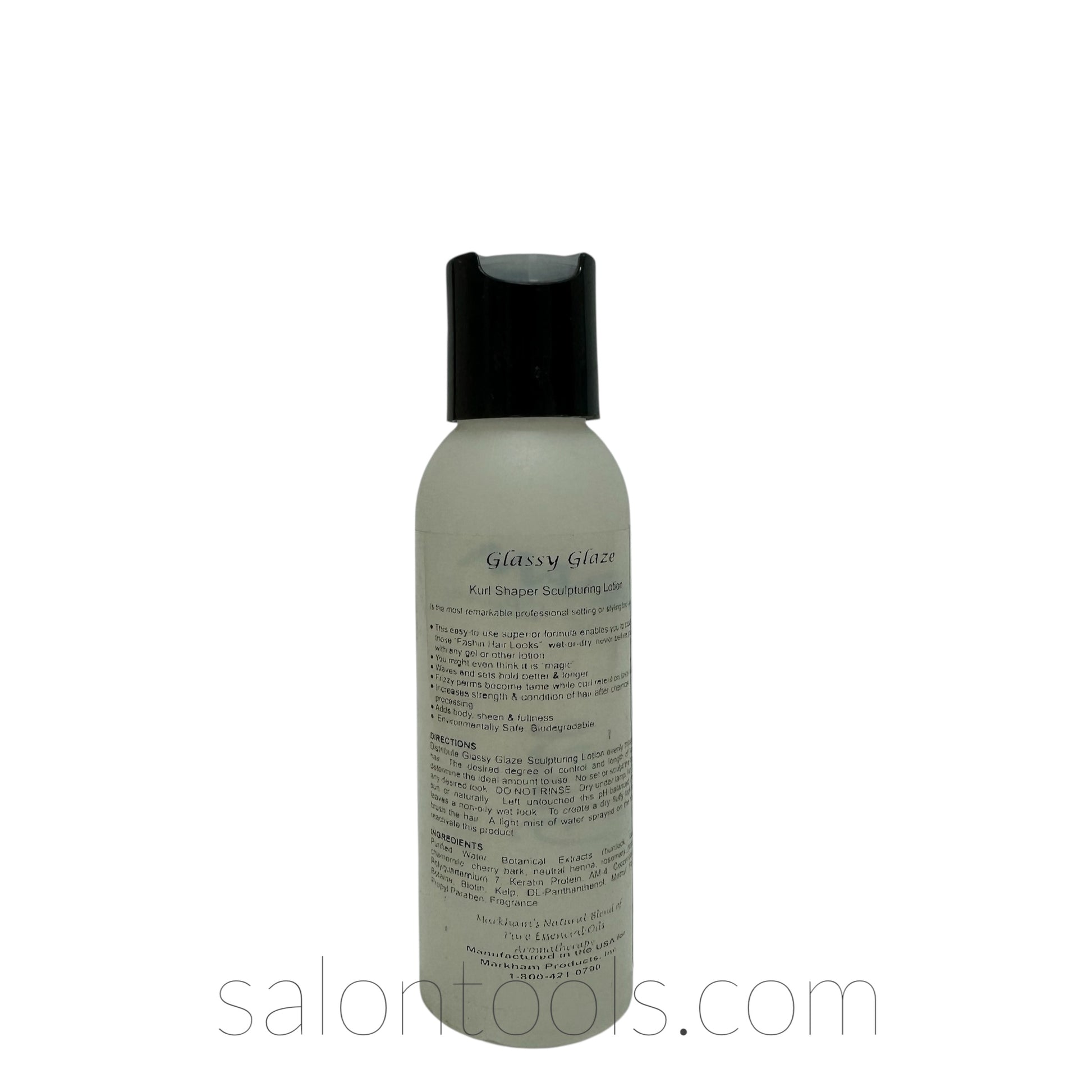 Markham Glassy Glaze (Alcohol Free) Sculpting Lotion 2oz back
