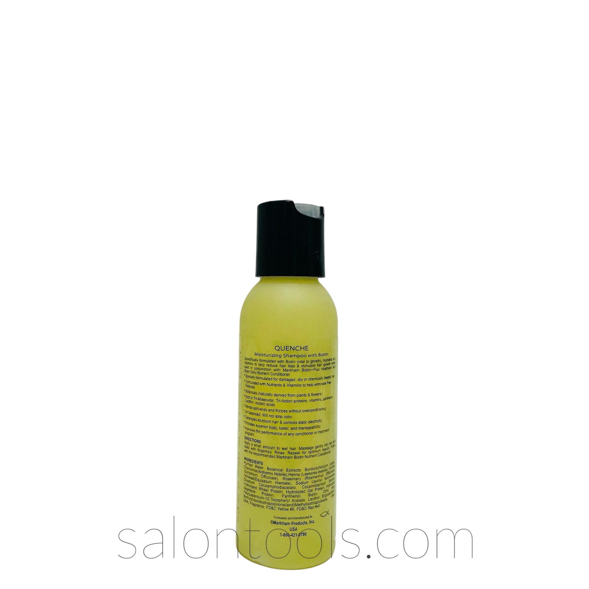 Markham Quench Banana Moisturizing Biotin (Sulfate free) Shampoo 2oz Back