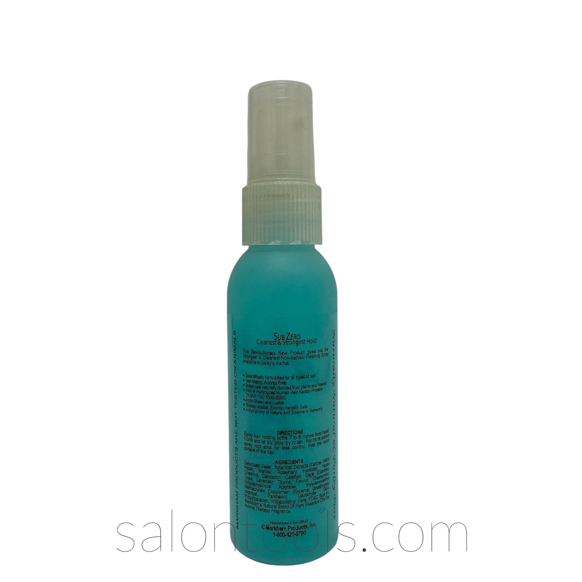 Markham Sub-Zero (The Real Freeze) Alcohol Free Spray 2oz back