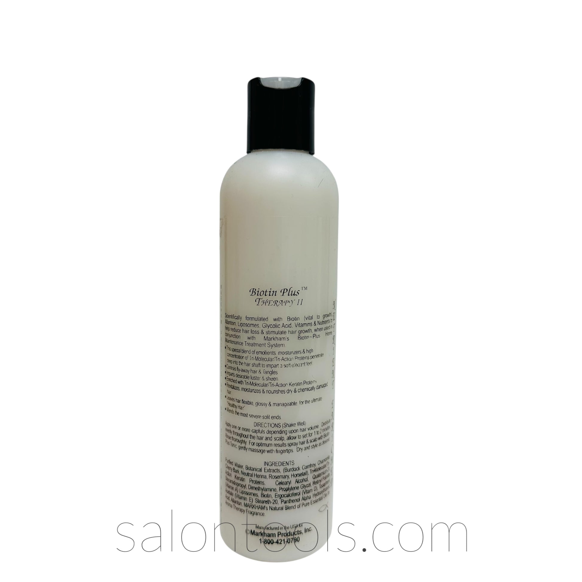 Markham Therapy #2 Biotin Hair & Scalp Treatment Conditioner 8oz Back